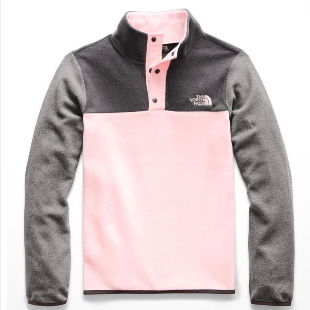 The North Face Glacier 1/4 Snap Fleece Girls